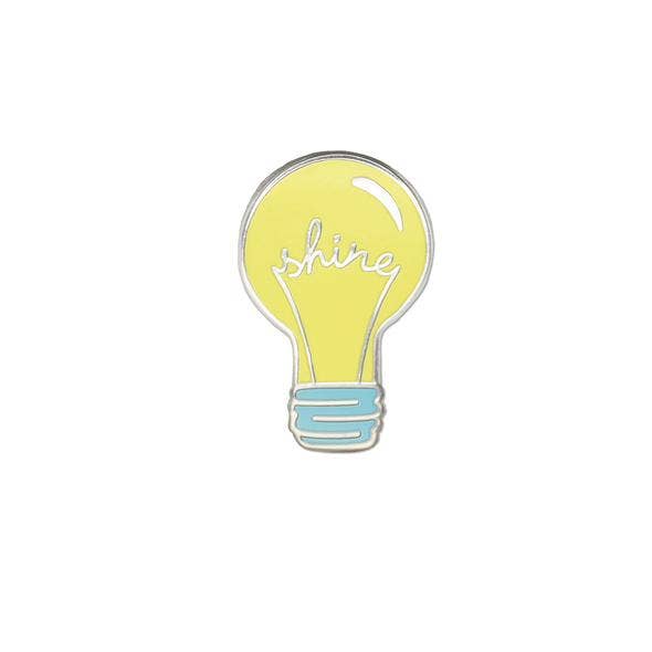 Shine Light-bulb Pin