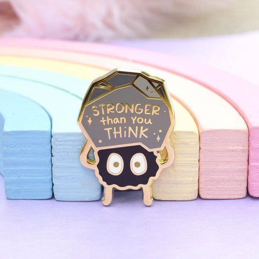 Stronger Than You Think Sprite Enamel Pin